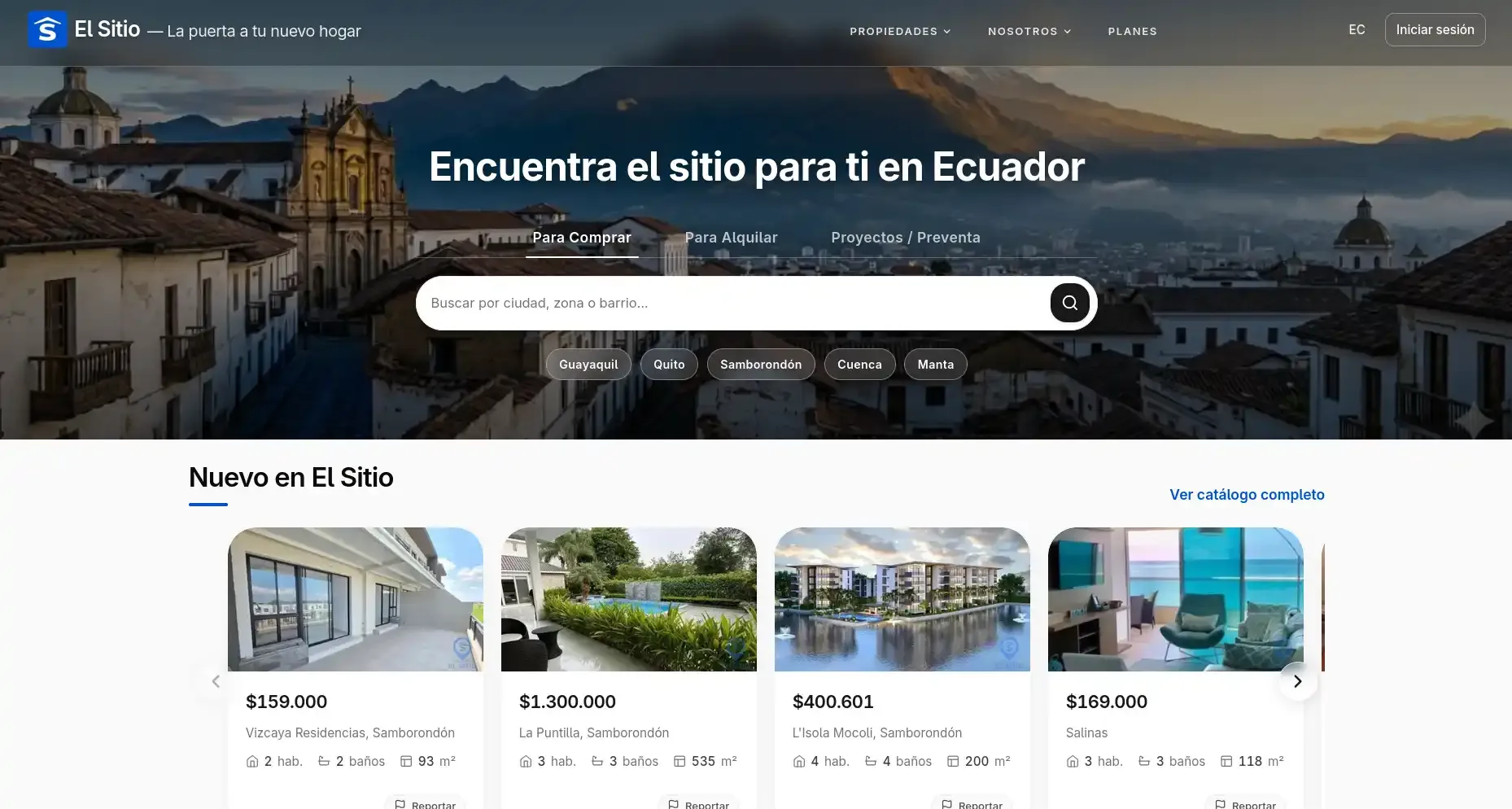 El Sitio — Trabajo